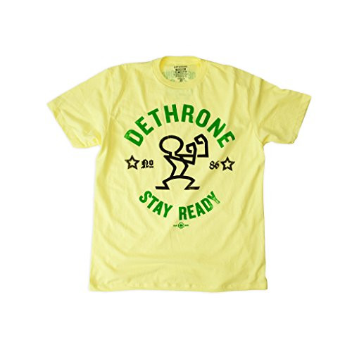 Dethrone Men_s The Original Ready T-Shirt - Yellow - XL