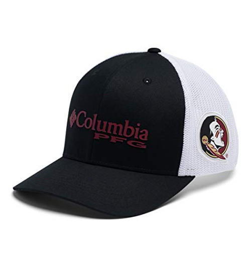 NCAA Florida State Seminoles Men_s PFG Mesh Snap Back Ball Cap One Size FSU - Black NCAA Florida State Seminoles Men_s PFG Mesh Snap Back Ball Cap One Size FSU - Black