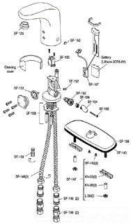 SYMMONS INDUSTRIES SF-151 119377 S-6080 Solenoid Valve Membrane for Symmons Ultra Sense Sensor Lavatory Faucet