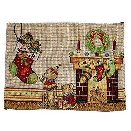 Connie N Randy Teddy Bear Christmas Placemat