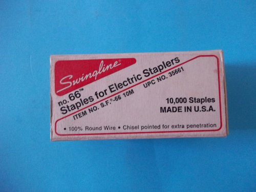 Swingline S.F. 66 Staples for Swingline Electric Staplers