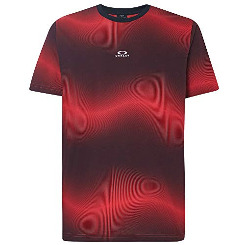 Oakley Men_s Dynamic Ss Tee  High Risk Red  L