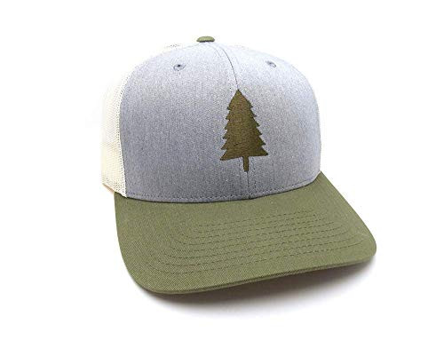 Trucker Hat by Black Lantern  Classic Mesh Trucker Hat Featuring a Mesh Back Panel and Adjustable Snapback  Wilderness Area Design