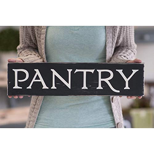 Kitchen Pantry Wood Sign Wall Decor Pantry Modern Farmhouse Decor Wood Sign
