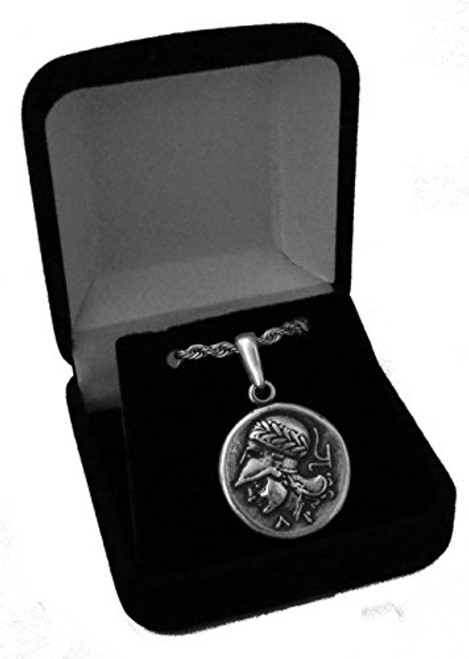 Golden Artifacts Percy Jackson Teen Gift Athena and Pegasus Greek Coin Pendant and Chain Unique Gift Greek Mythology -PJPC43-S- Golden Artifacts Percy Jackson Teen Gift Athena and Pegasus Greek Coin Pendant and Chain Unique Gift Greek Mythology -PJPC43-S-