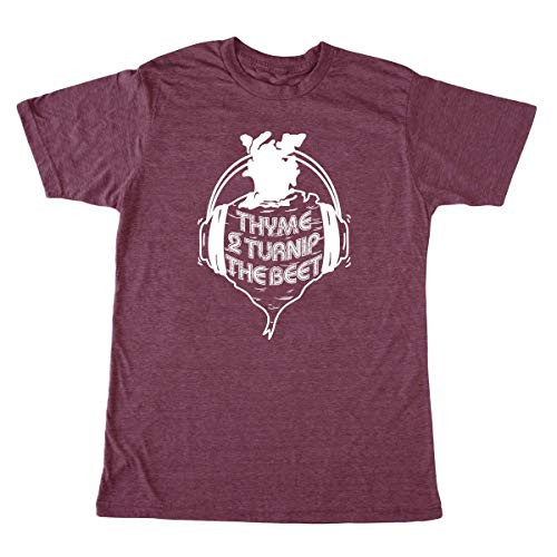 Men_s Thyme to Turnip the Beet T-shirt - Funny Vegan Shirt