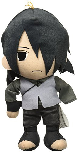 GE Animation Boruto Naruto The Movie Sasuke Stuffed Plush, 9"