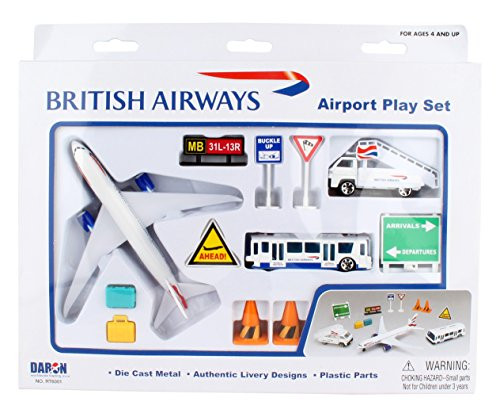 Daron Worldwide Trading RT6001 British Airways Airport Playset