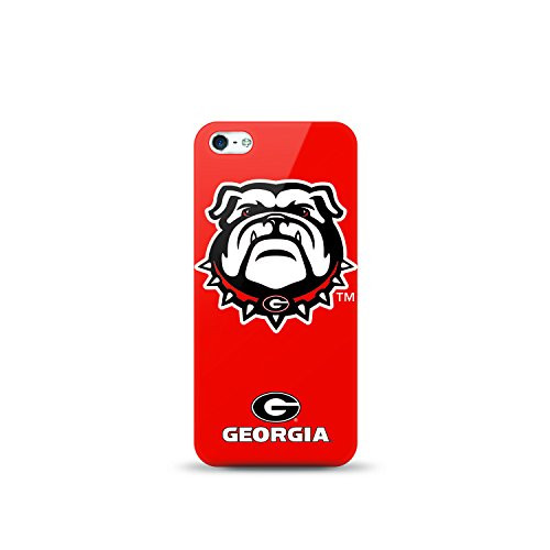 Mizco Sports iPhone 5S/SE NCAA Oversized Snapback TPU Case University of Georgia - Bull Dogs
