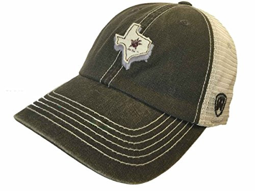 Top of the World Texas A and M Aggies Tow Gray United Mesh Adjustable Snapback Slouch Hat Cap Top of the World Texas A and M Aggies Tow Gray United Mesh Adjustable Snapback Slouch Hat Cap