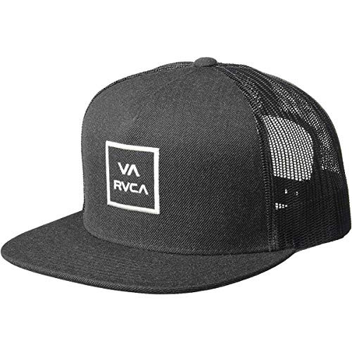RVCA Va All The Way Trucker Hat Iii Dark Charcoal One Siz