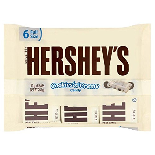 Hershey_s Cookies N Creme Bar Multipack 6 x 43g