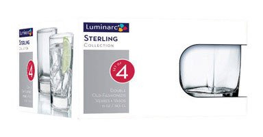 Luminarc Sterling 4-Piece Dof, 13-Ounce