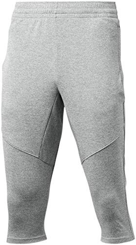 PUMA Men_s Reactive 3 4 Pant  Medium Gray Heather  S