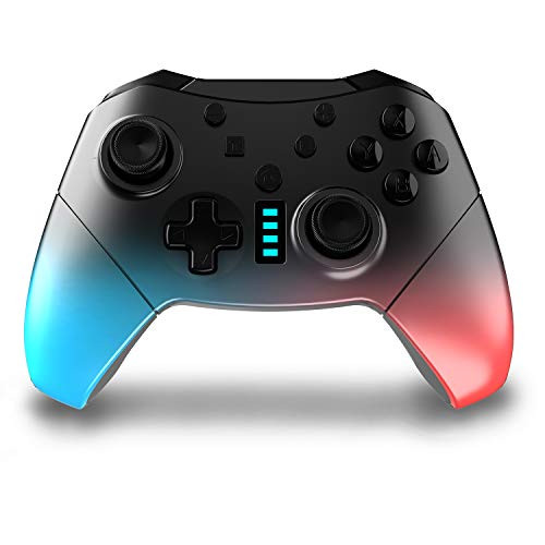 Switch Pro Controller Wireless for Switch Switch Lite  Support Turbo Function Motion Control Dual Vibration with Gyro Axis  Comfortable Ergonomic Long-Time Play
