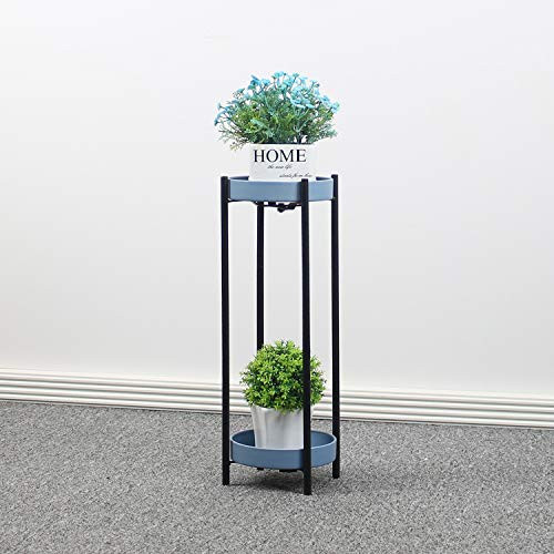 Modern Plant Stand Indoor Metal Flower Potted Plant Holder Plants Display Rack Plant Caddy Potted Plant Stand Flower Pot Rack Indoor Outdoor Planter Blue Modern Plant Stand Indoor Metal Flower Potted Plant Holder Plants Display Rack Plant Caddy Potted Plant Stand Flower Pot Rack Indoor Outdoor Planter Blue