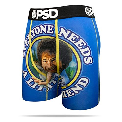 PSD Underwear Men_s Little Friend Boxer Brief 21810091 Blue Medium