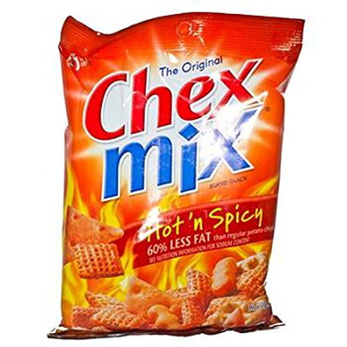 Chex Mix Hot N Spicy  8 Count -SNACKS - PRETZELS PRETZEL MIX-