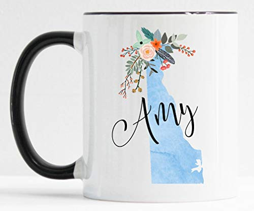 Personalized Delaware Mug Delaware Gift
