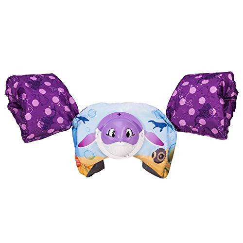 SwimWays Swim Trainer Squirter Life Jacket, Whale
