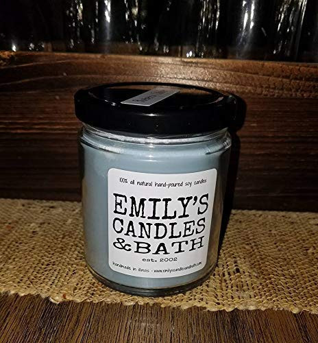 9 Oz. 100 Percent  Soy Jar Candle Blueberry Cobbler Scent