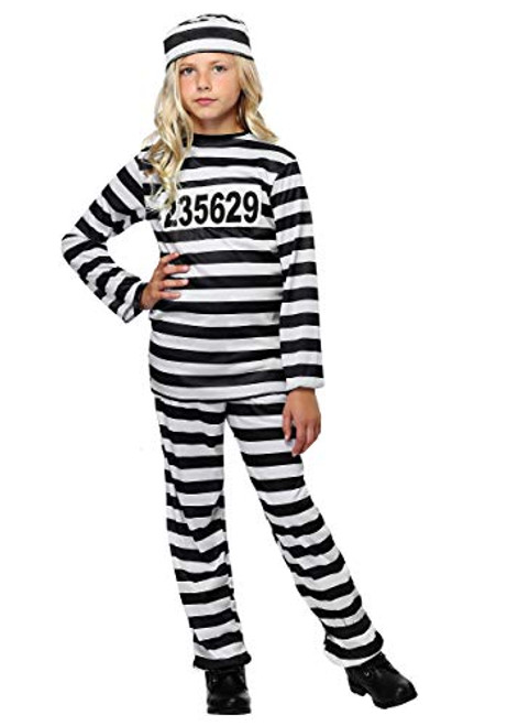 Girl_s Prisoner Costume Medium