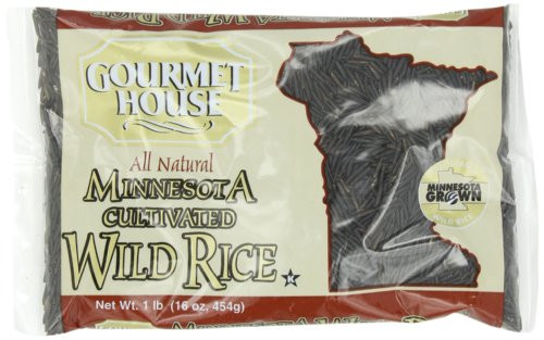 Gourmet House Wild Rice  16-Ounce -Pack of 4-