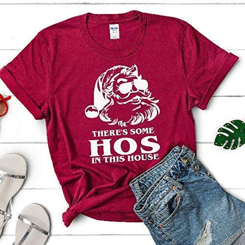 There_s Some Hos in this House Tshirt  Funny Christmas Tshirt  Santa Tshirt  Ho Ho Hos in this House Shirt  Funny Christmas Gift for Her There_s Some Hos in this House Tshirt  Funny Christmas Tshirt  Santa Tshirt  Ho Ho Hos in this House Shirt  Funny Christmas Gift for Her
