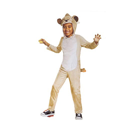The Lion King Simba Child Costume Child Medium 8-10 Tan