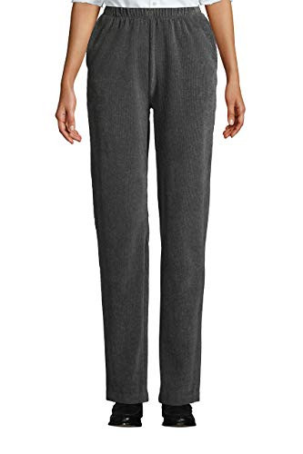 Lands_ End Women s Sport Corduroy Pants Charcoal Heather Regular X-Large