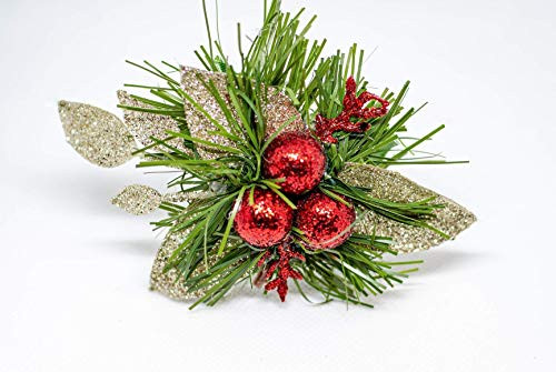 Gold Christmas Napkin Ring  Holiday Napkin Ring  Gold Napkin Ring  Christmas Table  Dinner Decor  Holiday Table  Pine Cove Napkin Holder - SET OF 6