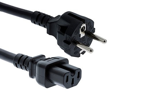 CablesAndKits Standard AC Power Cord -Cisco P N CAB-3KX-AC-EU-  10A 250V  17 AWG  CEE7 7 to C15  -Schuko CEE7 7 to IEC-60320-C15- 2.5 Meters