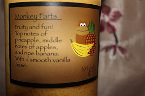 Monkey Farts Kokopelli Candle Medium Jar