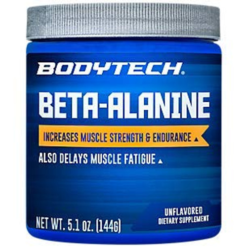 BodyTech Beta Alanine (Carnosyn) 1600 MG Increases Muscle Strength Endurance, Delays Muscle Fatigue (5.1 Ounce Powder) BodyTech Beta Alanine (Carnosyn) 1600 MG Increases Muscle Strength Endurance, Delays Muscle Fatigue (5.1 Ounce Powder)
