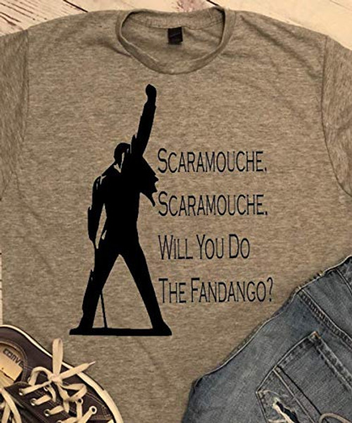 Freddie Mercury-Bohemian Rhapsody L S Tee Freddie Mercury-Bohemian Rhapsody L S Tee