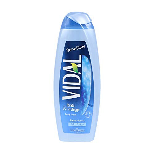 Vidal  inch Sensitiveinch  Bath Foam with Liquid Talc 500 Ml - 16.9 Fl Oz - Italian Import -