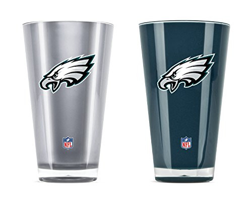 Duck House NFL Philadelphia Eagles 20oz Insulated Acrylic Tumbler Set of 2