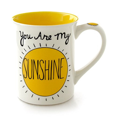 Our Name is Mud "You Are My Sunshine" Stoneware Mug, 16 oz.