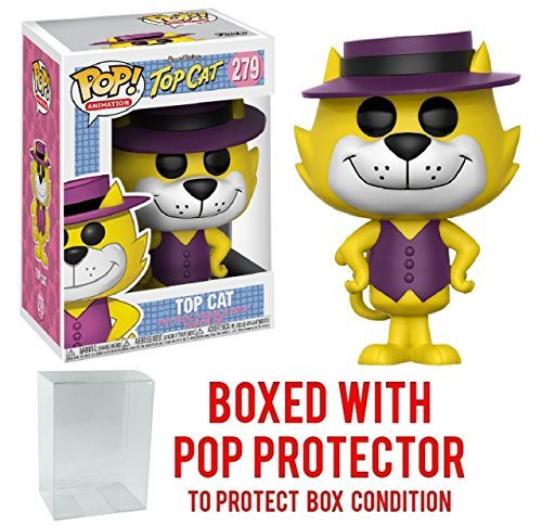 Funko Pop! Animation: Hanna Barbera - Top Cat Vinyl Figure (Bundled with Pop BOX PROTECTOR CASE)