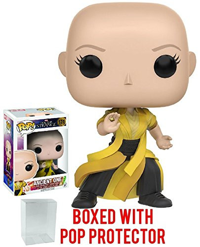 Funko Pop! Marvel: Dr. Strange - Ancient One #171 Vinyl Figure (Bundled with Pop BOX PROTECTOR CASE)