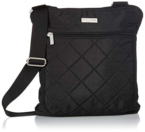 Baggallini Crossbody  Black Quilt