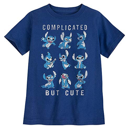 Disney Stitch T-Shirt for Boys Size XS -4- Multi
