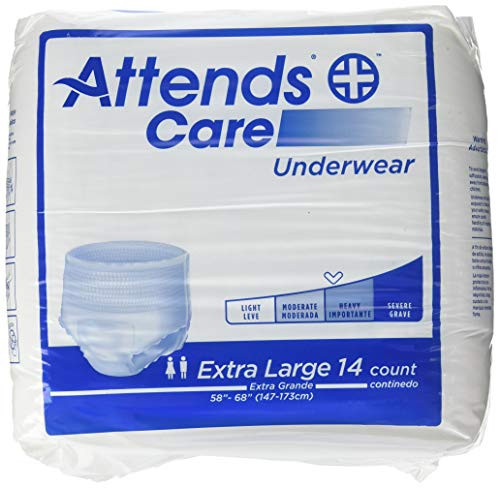 Attends Heavy Absorbency Protective Underwear  XL  Case of 56
