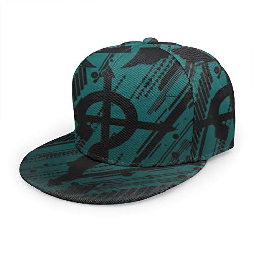 Plon7ucErt Fullmetal Alchemist Logo Men Women Anime Snapback Hats  Adjustable Flat Bill Baseball Cap  All Over Print Sublimated Hat