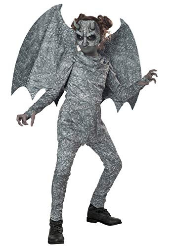California Costumes Girls Gargoyle Girl Child Costume Gray  Medium