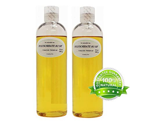 Pure Polysorbate 80 T MAZ 80  Tween 80 24 Oz