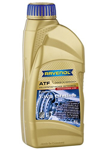 RAVENOL J1D2122 T-WS Lifetime Full Synthetic Automatic Transmission Fluid ATF -1 Liter-