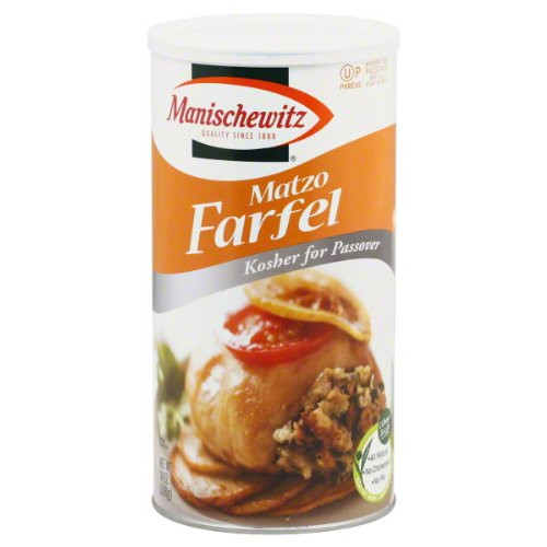 Manischewitz Matzo Farfel Canister  14-Ounce -Pack of 6-