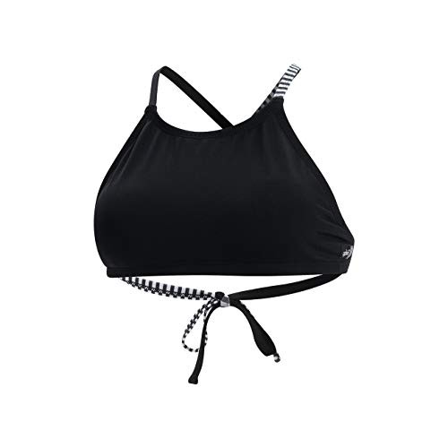 Dolfin Women_s Uglies Revibe Solid Crop Top Black XS