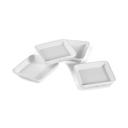 Mikasa French Countryside Square Dipping Plates, Set Of 4